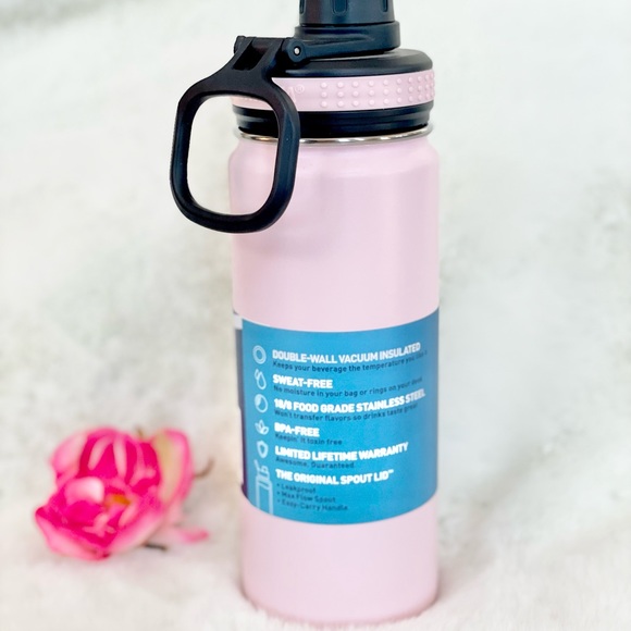 New w/tag TAKEYA STAINLESS STEEL LEAKPROOF MAX FLOW SPOUT INSULATED BEVERAGE CUP - Picture 2 of 5